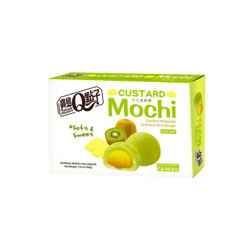 Mochi Custard Kiwi Fruit