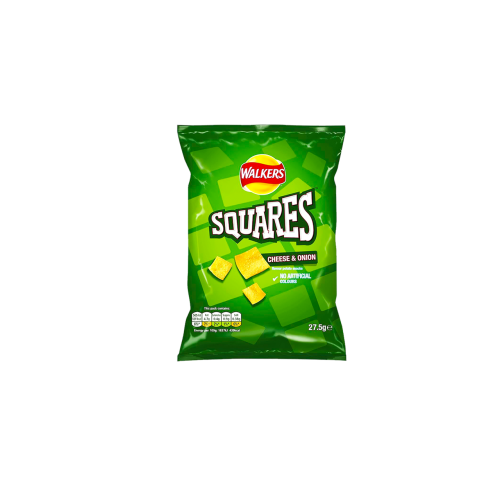 Walkers Squares Cheese & Onion