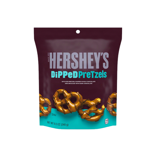 Hershey's Dipped Pretzels Milk Chocolate 240g