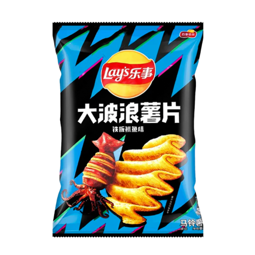 Lay's Big Wave Grilled Squid