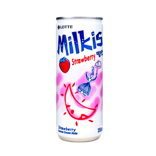 Lotte Milkis Strawberry
