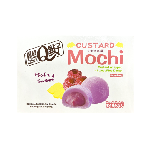 Mochi Custard Raspberry