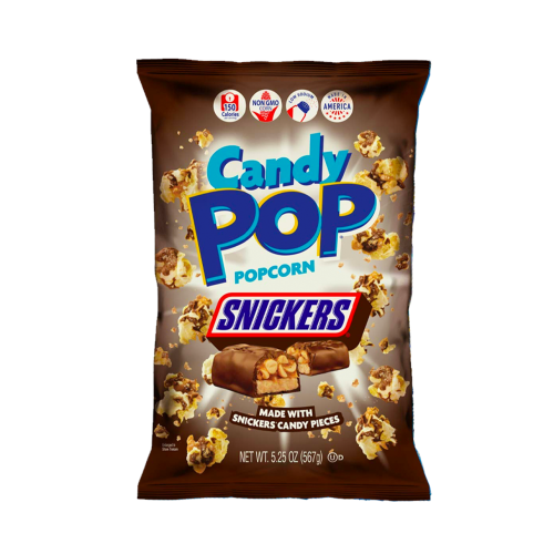 Snickers Candy Pop Popcorn