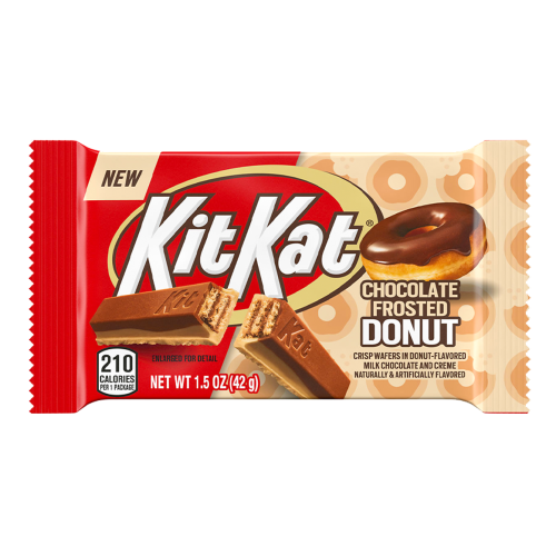 KitKat Chocolate Frosted Donut