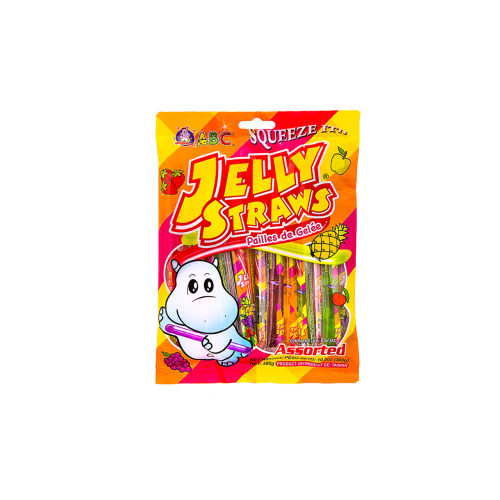 Hippo Jelly Straws Bag