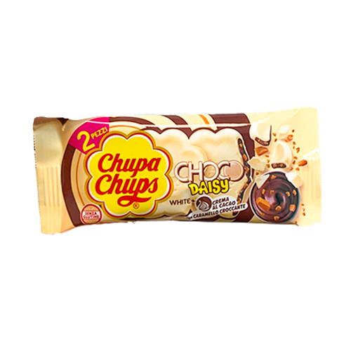 Chupa Chups Choco Daisy White Caramel