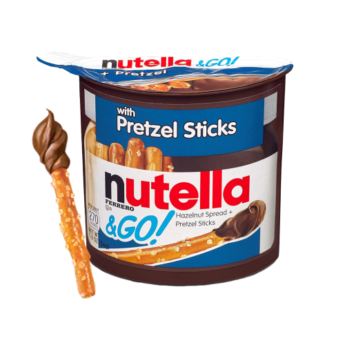 Nutella&Go with Pretzel Sticks