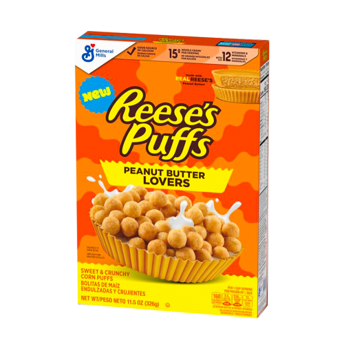 Płatki Reese's Puffs Peanut Butter Lovers