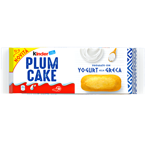 Kinder Plum Cake Yoghurt Greca