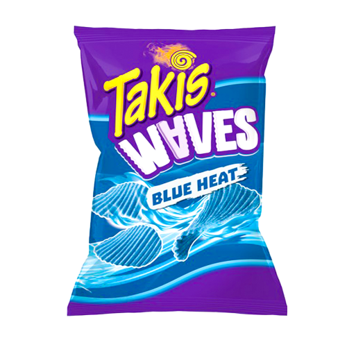 Takis Waves Blue Heat
