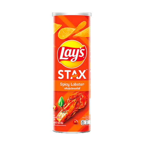 Lay's Stax Spicy Lobster