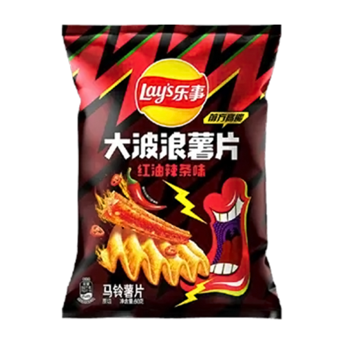 Lay's Red Oil Spicy Strips