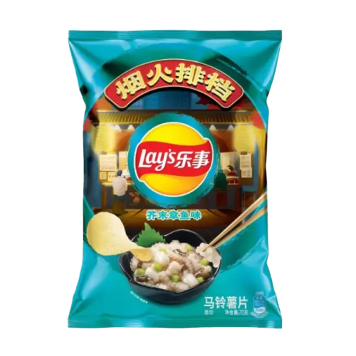 Lay's Wasabi Octopus