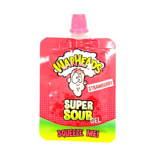 Warheads Super Sour Gel Strawberry