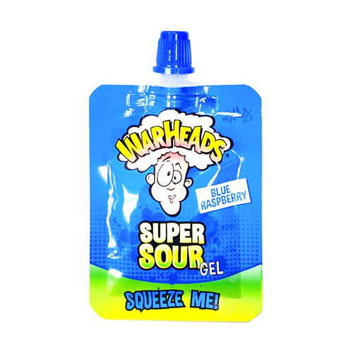 Warheads Super Sour Gel Blue Raspberry