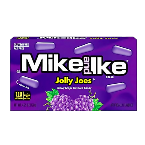 Mike&Ike Jolly Joes Chewy Grape 120g