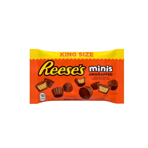 Reese's Minis King Size Peanut Butter Cups 70g