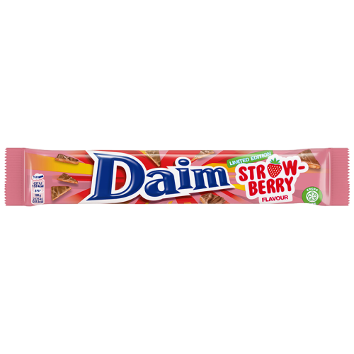 Daim Strawberry Flavour Bar