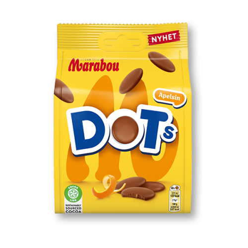 Marabou Dots Apelsin