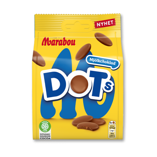 Marabou Dots Mjolkchoklad