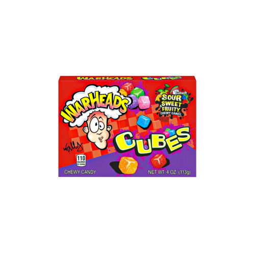 WarHeads Chewy Cubes 113g