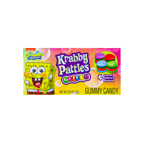 SpongeBob Krabby Patties Colors