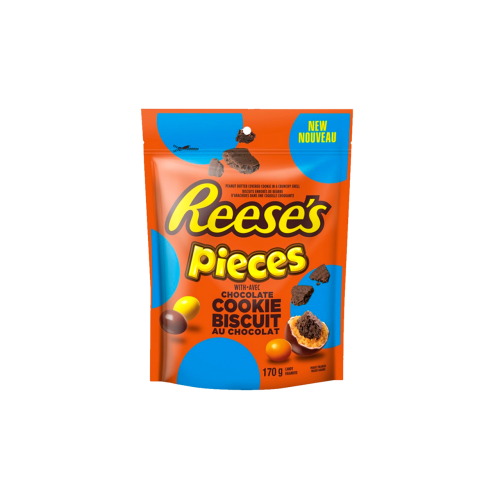 Reese's Pieces Chocolate Cookie Biscuit Bag