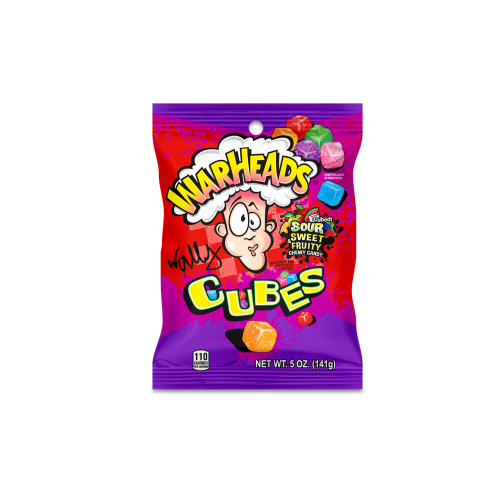 WarHeads Chewy Cubes 141g